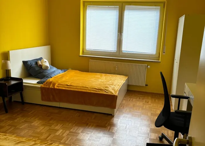 Апартаменты Hive - 3 Zw In Inkl Tv Und Grosse Balkon Ансбах